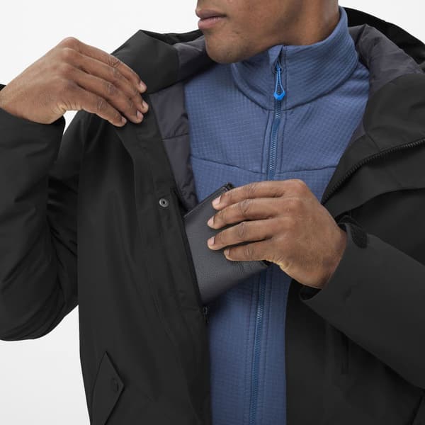 Millet Chamonix Warm Jakke Sort S Mand
