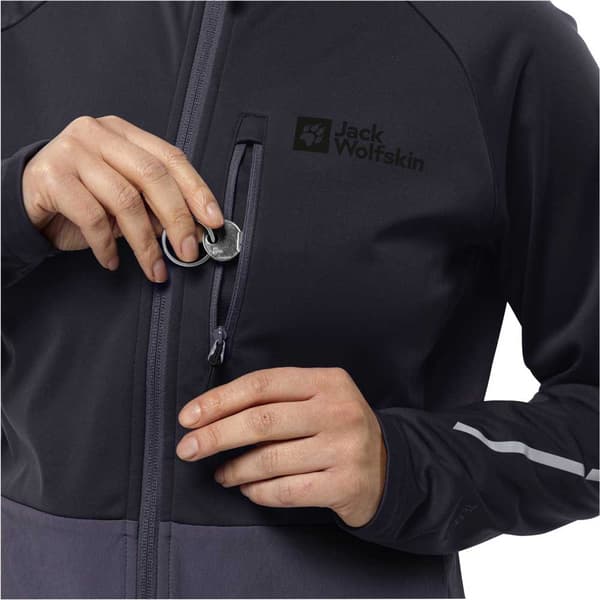 Jack Wolfskin Morobbia W Jakke Grå 2XL Kvinde