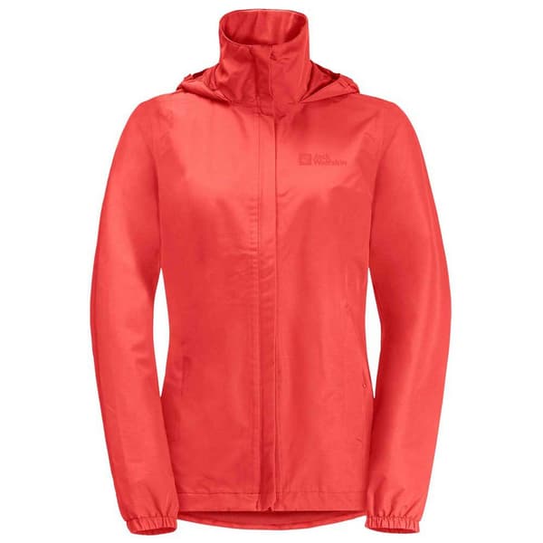Jack Wolfskin Stormy Point 2l Jakke Orange XS Kvinde