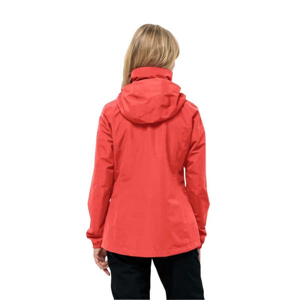 Jack Wolfskin Stormy Point 2l Jakke Orange XS Kvinde