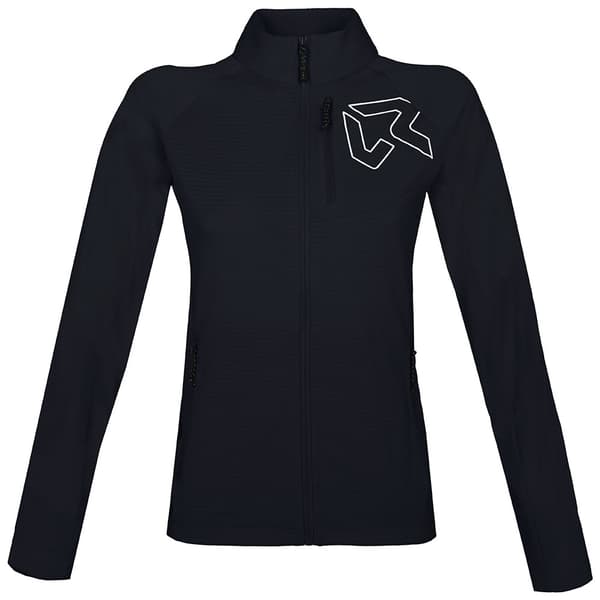 Rock Experience Arrows Mock Neck Fleecejacka Med Dragkedja Svart XL Kvinna