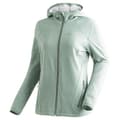 Miniatyrbillede 3 af 6: Maier Sports Tesila Hood W Fleecejakke Med Fuld Lynlås Grøn 3XL / Regular Kvinde