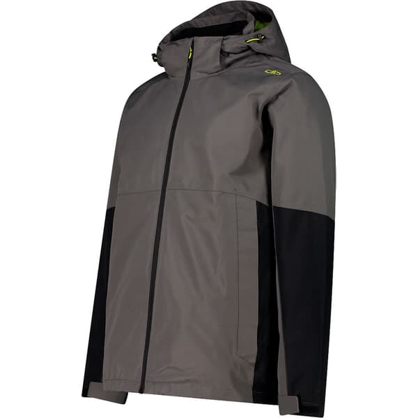 Cmp Zip Hood Detachable Inner 32z1837d Aftagelig Jakke Grå 50 Mand