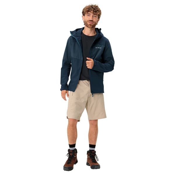 Vaude Roccia Ii Softshelljacka Blå S Man