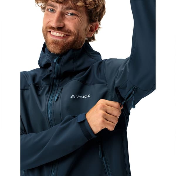 Vaude Roccia Ii Softshelljacka Blå S Man