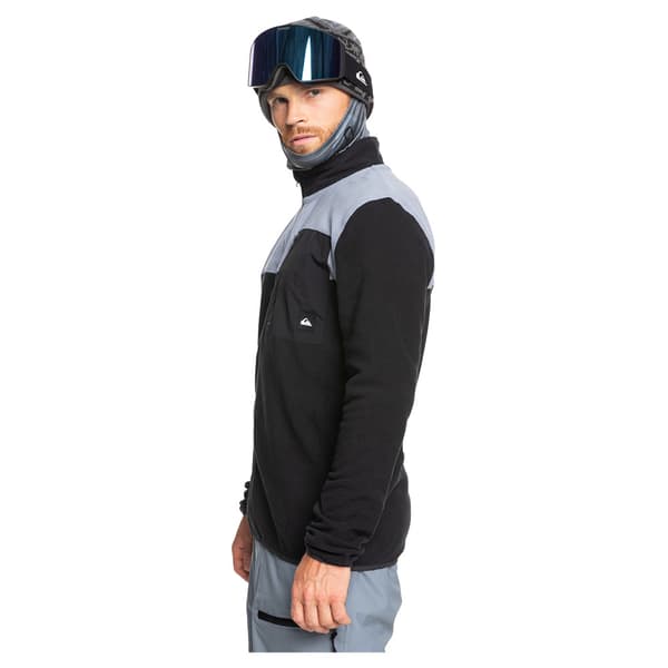 Quiksilver Aker Vetoketjullinen Fleecetakki Musta M Mies