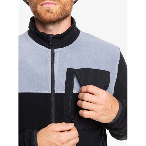 Quiksilver Aker Vetoketjullinen Fleecetakki Musta M Mies