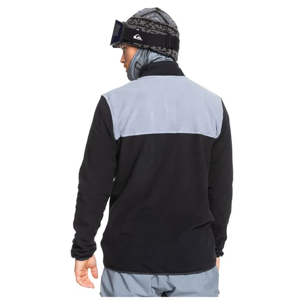 Quiksilver Aker Vetoketjullinen Fleecetakki Musta M Mies