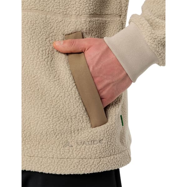 Vaude Manukau Iii Vetoketjullinen Fleecetakki Beige S Mies
