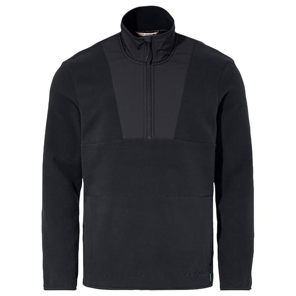 Vaude Mineo Fleece Med Halv Dragkedja Svart L Man