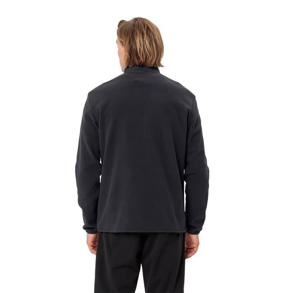 Vaude Mineo Fleece Med Halv Dragkedja Svart L Man