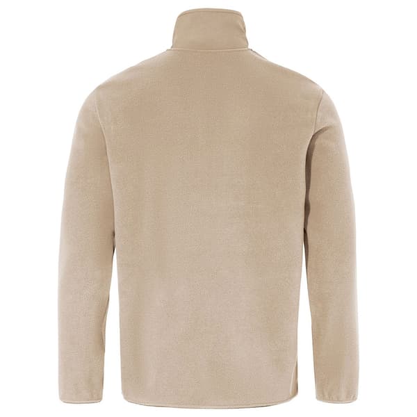 Vaude Mineo Fleecejakke Med Halv Lynlås Beige S Mand