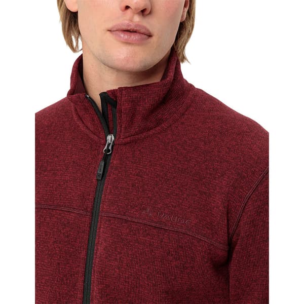 Vaude Rienza Iii Fleecejacka Med Dragkedja Röd L Man