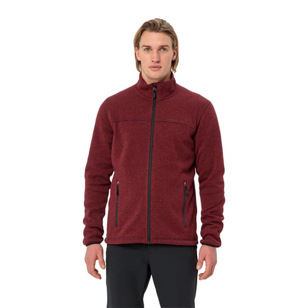 Vaude Rienza Iii Fleecejacka Med Dragkedja Röd L Man