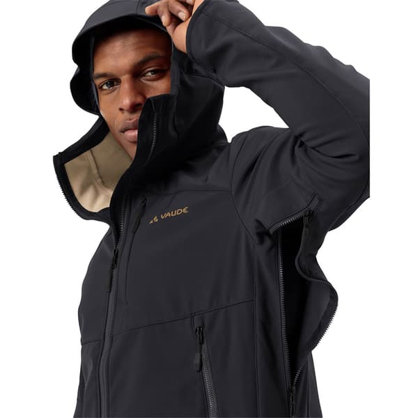 Vaude Roccia Ii Softshelljacka Svart M Man