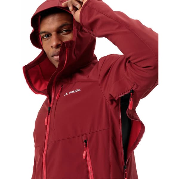 Vaude Roccia Ii Softshelljacka Röd S Man