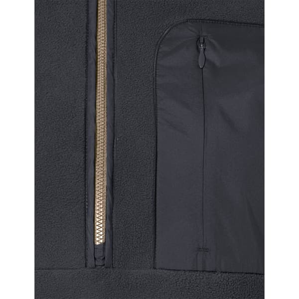 Vaude Rosemoor Fleece Med Halv Dragkedja Svart 42 Kvinna