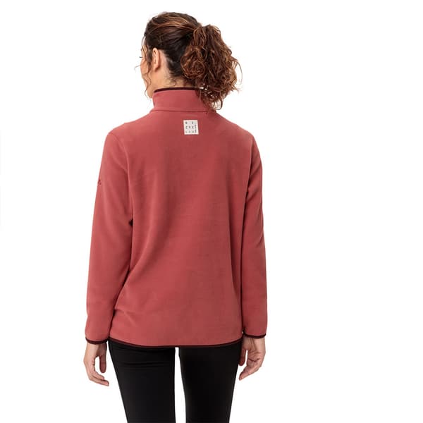 Vaude Rosemoor Puolivetoketjullinen Fleecetakki Punainen 40 Nainen