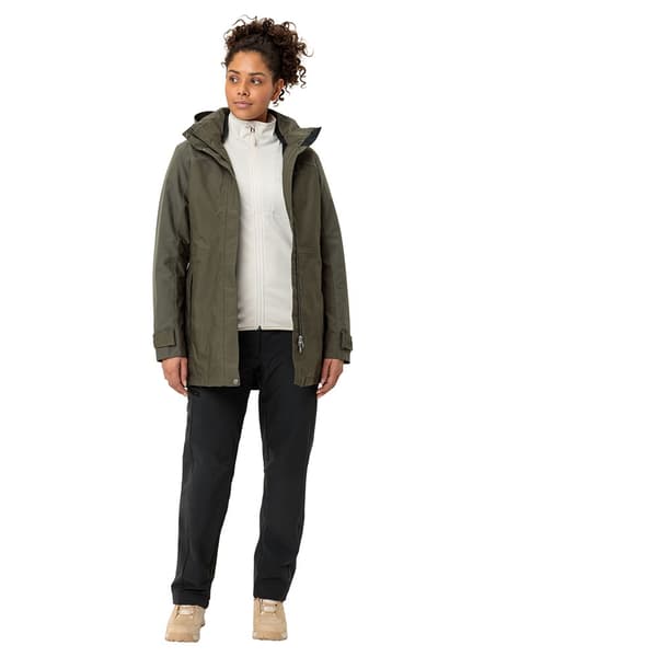 Vaude Skomer Winter Ii Parka Grøn 40 Kvinde