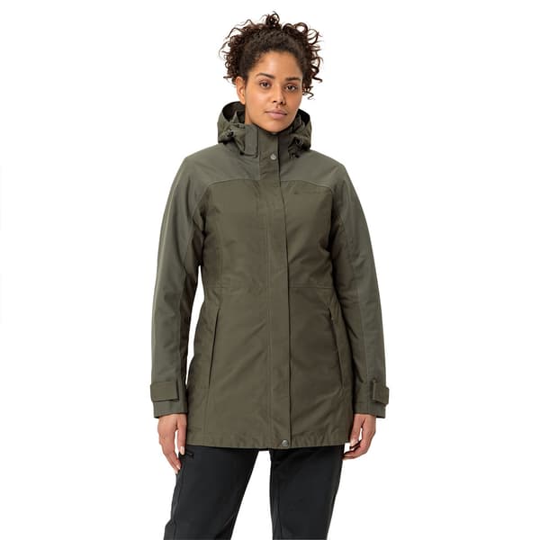 Vaude Skomer Winter Ii Parka Grøn 40 Kvinde