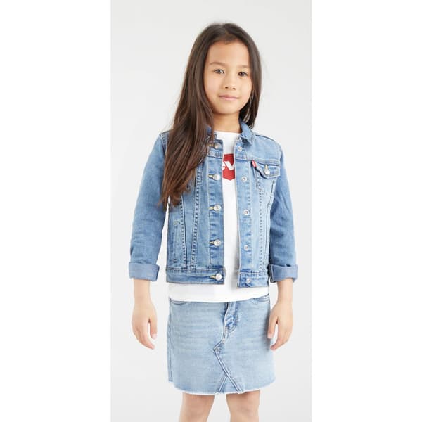 Levi´s ® Kids Trucker Takki Sininen 14 Years Tyttö
