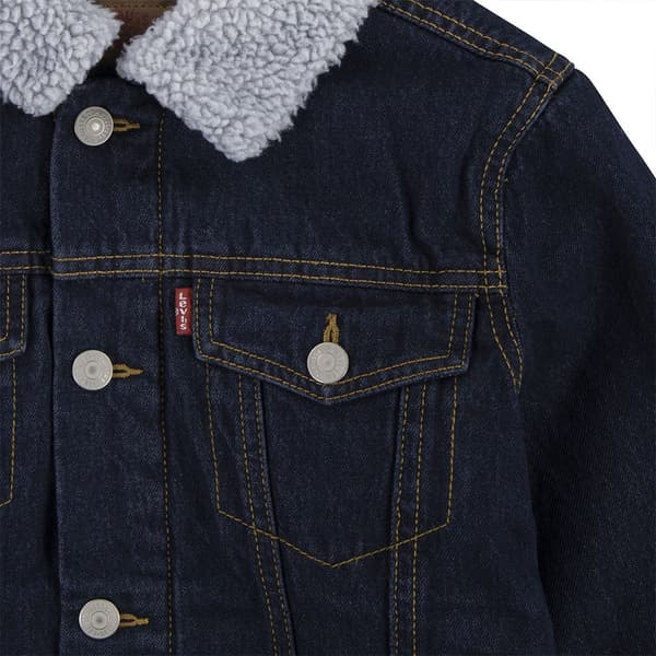 Levi´s ® Kids Sherpa Trucker Takki Sininen 16 Years Poika
