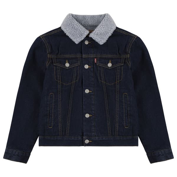 Levi´s ® Kids Sherpa Trucker Takki Sininen 16 Years Poika