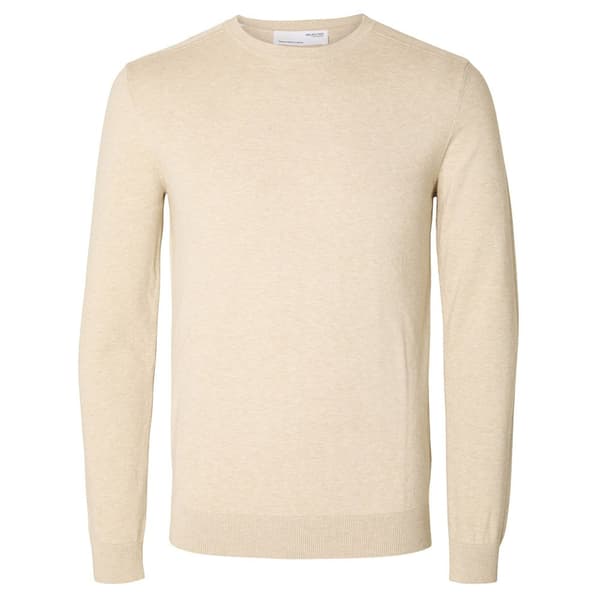 Selected Berg Trøje Beige XL Mand