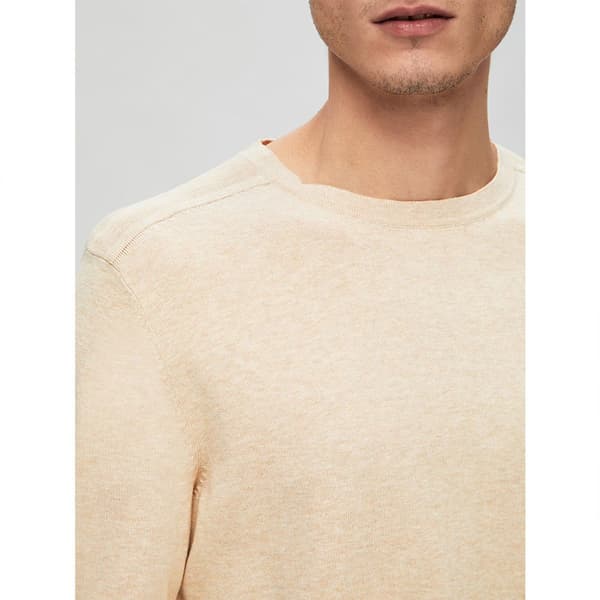 Selected Berg Trøje Beige XL Mand