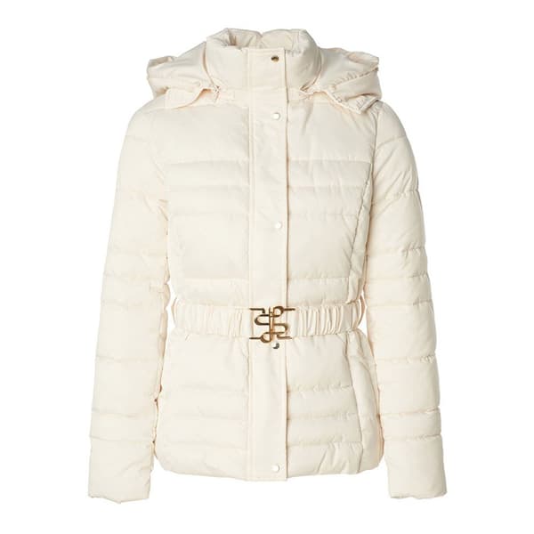 Salsa Jeans 21008864 Frakke Beige S Kvinde