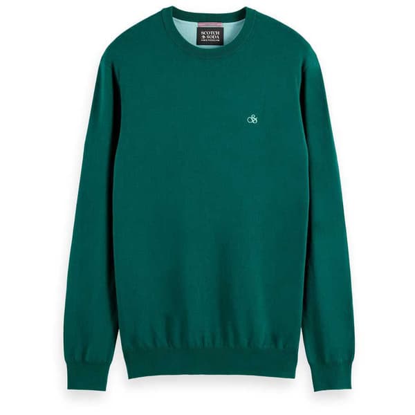 Scotch & Soda Essential Viscose Villapaita Vihreä M Mies