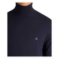 Miniatyrbillede 4 af 5: Scotch & Soda 178815 Striktrøje Med Høj Hals Sort M Mand