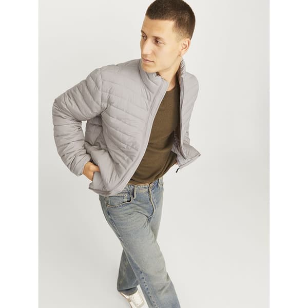 Jack & Jones State Packable Untuvatakki Harmaa XL Mies