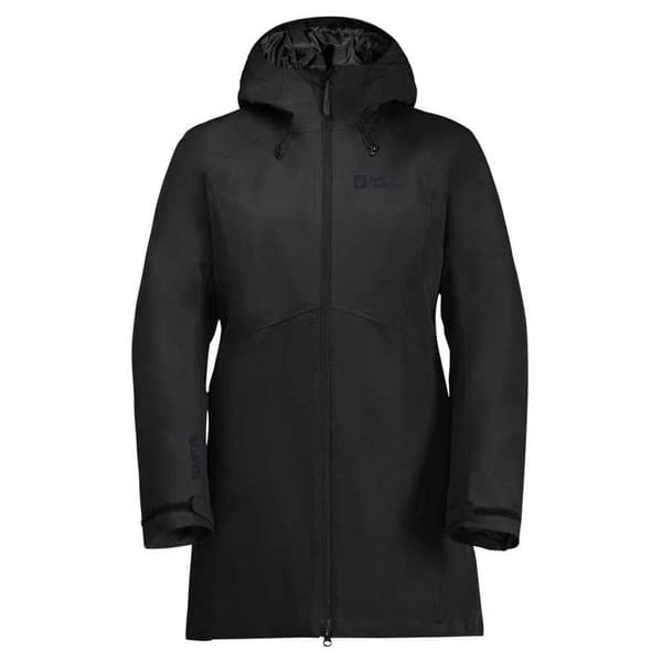 Jack Wolfskin Heidelstein Ins Frakke Sort S Kvinde