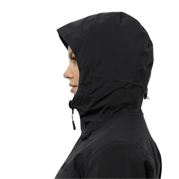 Jack Wolfskin Heidelstein Ins Frakke Sort S Kvinde