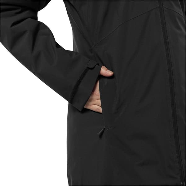Jack Wolfskin Heidelstein Ins Frakke Sort S Kvinde