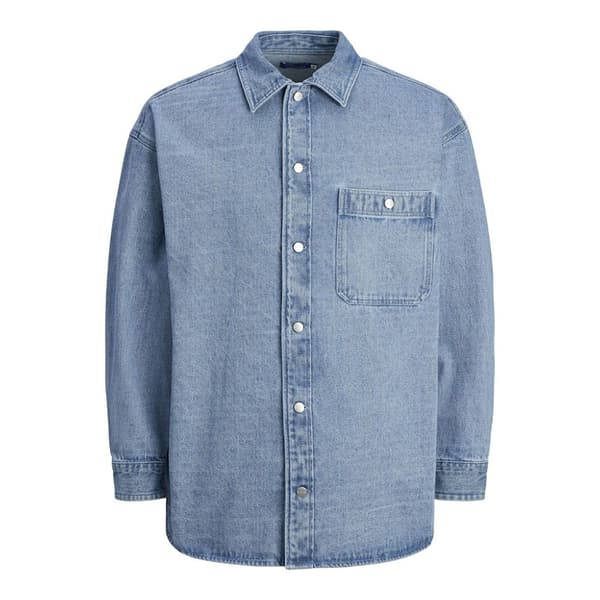 Jack & Jones Santorini Denim Overtrøje Blå XL Mand