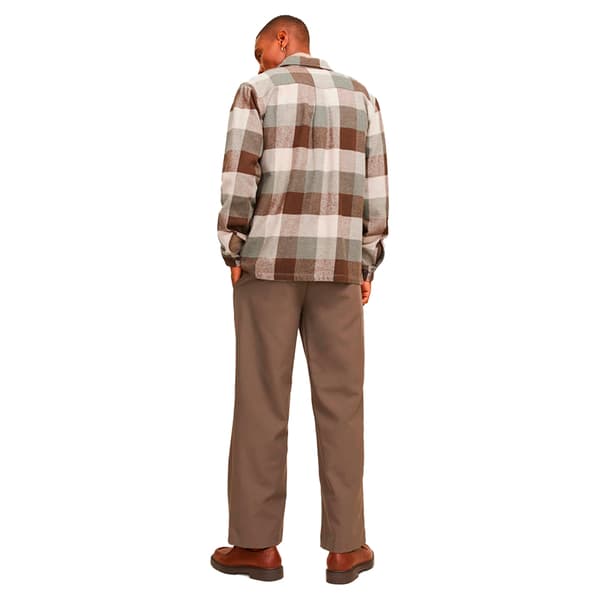 Jack & Jones Raymond Melange Check övertröja Grönt XL Man