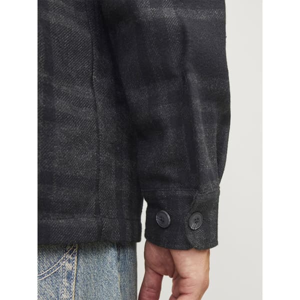 Jack & Jones Raymond Melange Check Päällyspaita Musta XL Mies