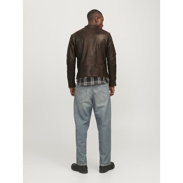 Jack & Jones Richard Læderjakke Brun M Mand