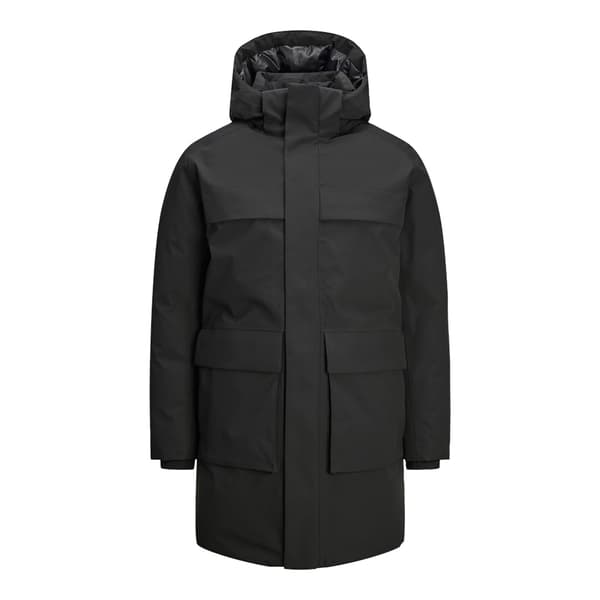 Jack & Jones Wave Parka Sort XL Mand