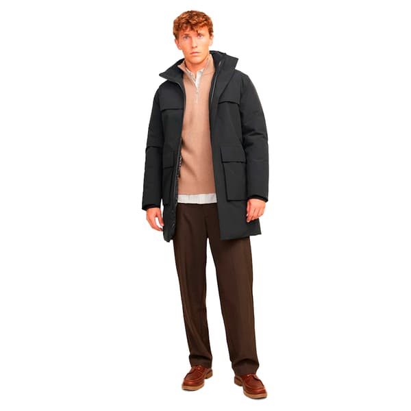Jack & Jones Wave Parka Sort XL Mand