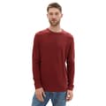 Miniatyrbild 4 av 6: Tom Tailor Structured Crewneck Knit Tröja Röd 3XL Man