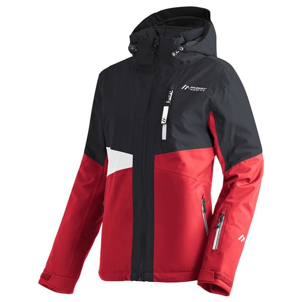 Maier Sports Vidra Jakke Rød,Sort 4XL / Regular Kvinde
