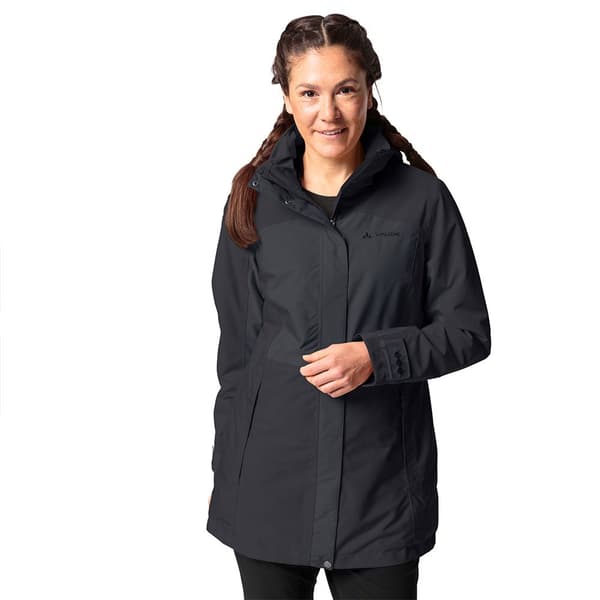 Vaude Skomer Ii Parka Sort 38 Kvinde