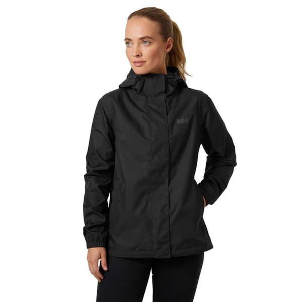 Helly Hansen Vancouver Rain Jakke Sort L Kvinde