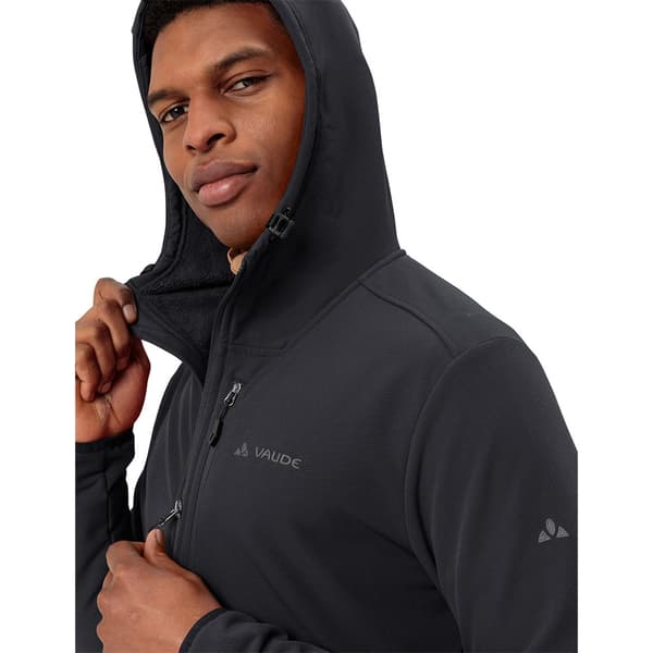 Vaude Elope Fleecejakke Med Fuld Lynlås Sort 2XL Mand