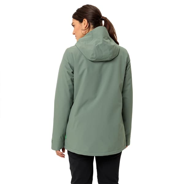 Vaude Neyland 3in1 Jacka Grönt 36 Kvinna