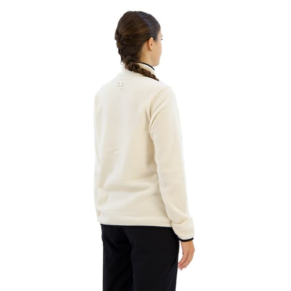 Vaude Rosemoor Fleece Med Halv Dragkedja Beige 40 Kvinna