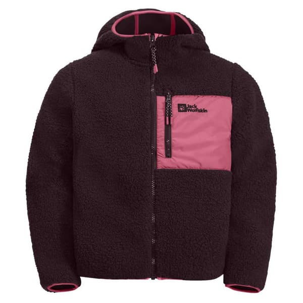 Jack Wolfskin Ice Curl Jakke Rød 104 cm Dreng